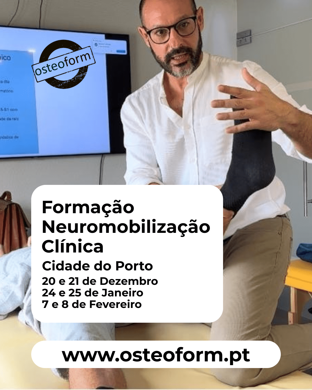 Formação Neuromobilização Clinica